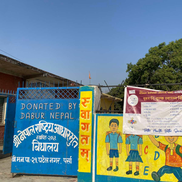 Free Health Camp at Shree Nepal Rastriya Aadharbhot School, Birgunj-21