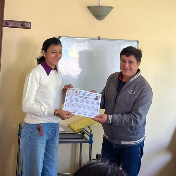 Certificate Distribution Of CTEVT 